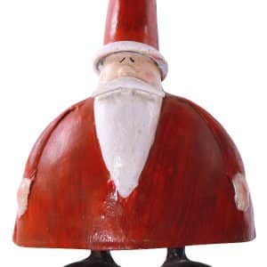 figura de metal de Papa Noel