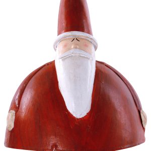 figura de Papa Noel de metal de 17cm