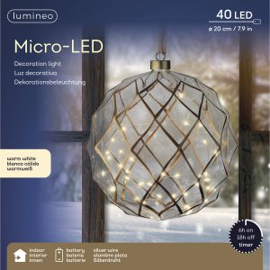 Luz decorativa en forma esférica