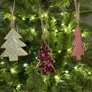 set de colgantes de árbol de navidad