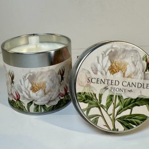 vela aromática vela aromática peony, en recipiente
