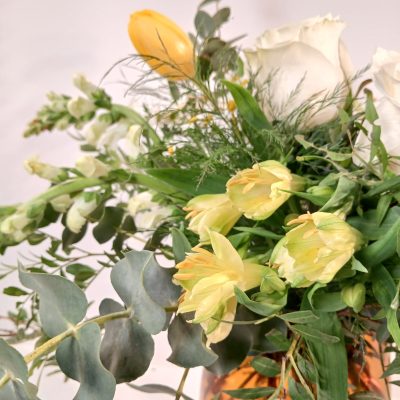 Copa flores amarillas 1
