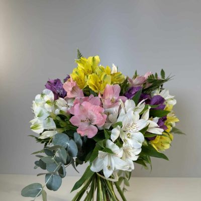Ramo de Alstroemeria en colores variados